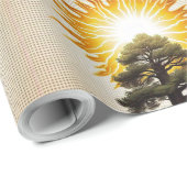 「自然に襲われた」 ラッピングペーパー (ロールコーナー)