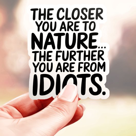 自然に近い シール