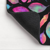 自然のすべての色-黒の明るい葉 マウスパッド (コーナー)