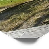 自然のままの春インウィンタープリント ポスター (角)