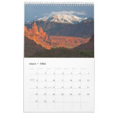 自然のままの西 カレンダー (3月 2026)