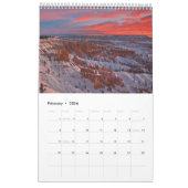 自然のままの西 カレンダー (2月 2026)