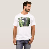 自然のアーチウェイ - ナチュラルブリッジ Tシャツ (正面フル)