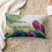 自然のインスピレーションの装飾用クッション ランバークッション (ブランケット)