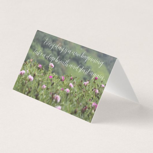 自然のインスピレーションやる気を起こさせるカスタム (正面)