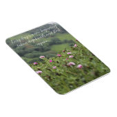 自然のインスピレーションやる気を起こさせるカスタム マグネット (右側)