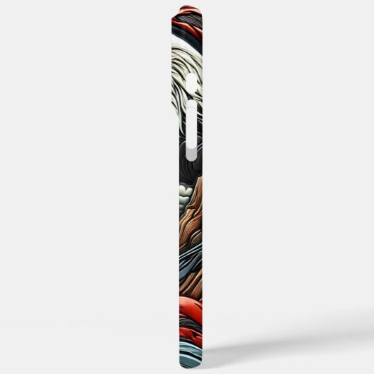 自然のエンジェスティ・イーグルのアートワーク Case-Mate iPhoneケース (裏面 / 左)