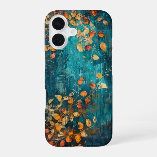 自然のカオス iPhone 16ケース (裏面)