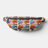 自然のカラフル旅 ファニーパック (レイダウン)