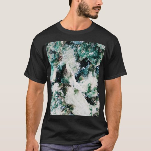 自然のクリスタルデュオ  Tシャツ (正面)
