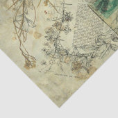 自然のコラージュのティッシュペーパー 薄葉紙 (詳細)