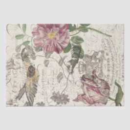 自然のコラージュ 薄葉紙