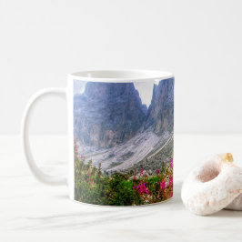 自然のシンフォニー:山の風景 コーヒーマグカップ