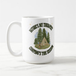 自然のセラピー – 心の平安を探す コーヒーマグカップ