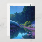 自然のセレナーデ美しい ポストカード (正面/裏面)