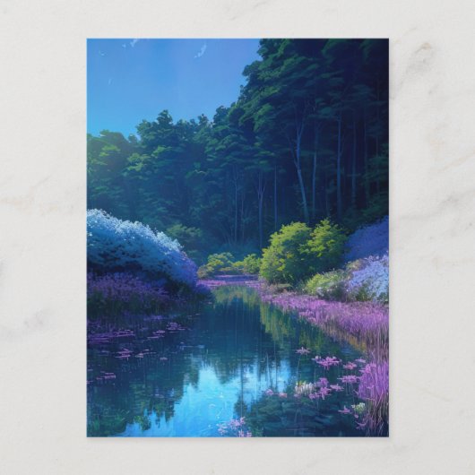 自然のセレナーデ美しい ポストカード (正面)