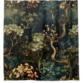 自然のタペストリーシャワーカーテン シャワーカーテン (正面)