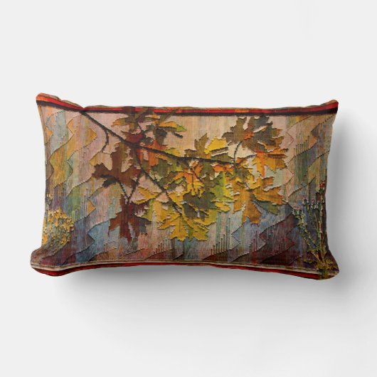 自然のタペストリー1997年 ランバークッション (正面)