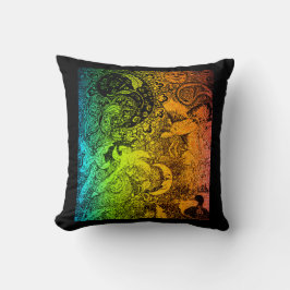 自然のデザイン クッション