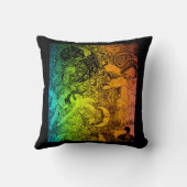 自然のデザイン クッション (裏面)