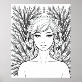 自然のニンフ ポスター