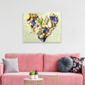 自然のハート キャンバスプリント (インサイチュ (リビング))