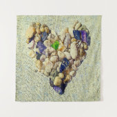 自然のハート タペストリー (正面)