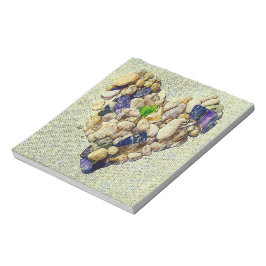 自然のハート ノートパッド