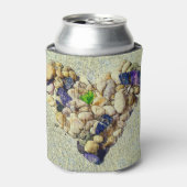 自然のハート 缶クーラー (缶正面)