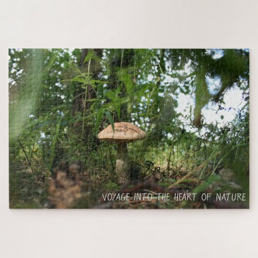 自然のパズル(1014部分)への旅行 ジグソーパズル (横)