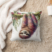 自然のパターン – Jungle Sloth クッション (ブランケット)