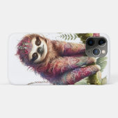 自然のパターン – Jungle Sloth Case-Mate iPhoneケース (裏面(横))
