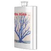 「自然のパレットを行く」 フラスク (左)