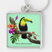 「自然のパレット」 キーホルダー (正面)