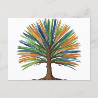 自然のパレット ポストカード