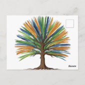 自然のパレット ポストカード (裏面)