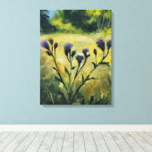 自然のパレッ絵画ト キャンバスプリント (インサイチュ (ウッドフロア))