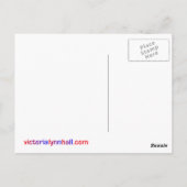 「自然のヒント」写真アートと引用文 ポストカード (裏面)