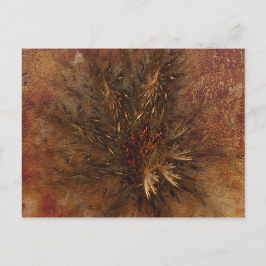 自然のフラクタル ポストカード (正面)