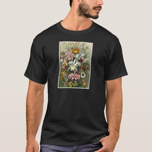 自然のプリントの1904の蘭の芸術的な表現形式 Tシャツ (正面)