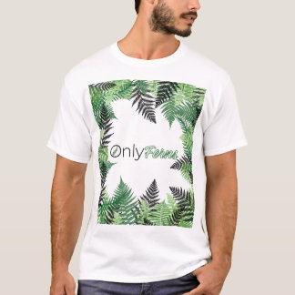 自然のプリント Tシャツ