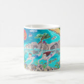 自然のマグのコップの発見 コーヒーマグカップ (中央)