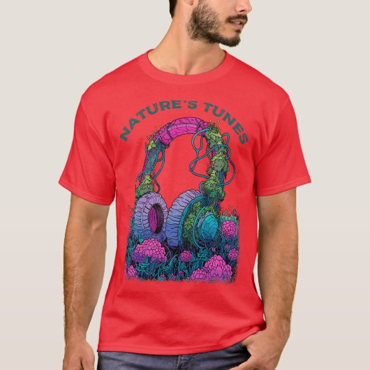 自然のメロディー Tシャツ (正面)