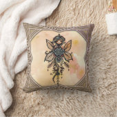 自然のメロディ、花の妖精のダンス。 クッション (ブランケット)