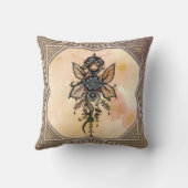 自然のメロディ、花の妖精のダンス。 クッション (裏面)