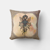自然のメロディ、花の妖精のダンス。 クッション (正面)