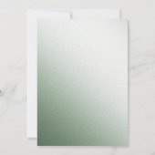 自然のラップ – RSVPカード 招待状 (裏面)