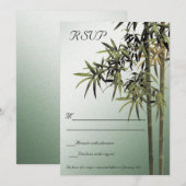 自然のラップ – RSVPカード 招待状 (正面/裏面)