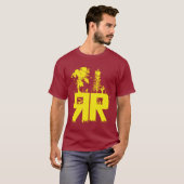 自然のリズム Tシャツ (正面フル)