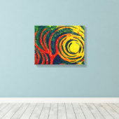 自然の一体性 キャンバスプリント (インサイチュ (ウッドフロア))